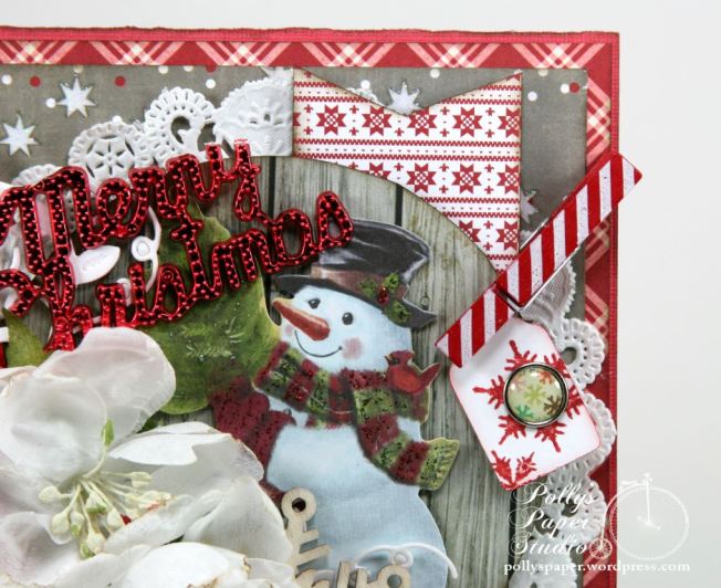 Merry Christmas Snowman Greeting Card 4